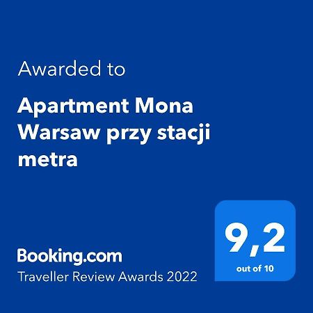 Apartment Mona Warsaw Przy Stacji Metra ภายนอก รูปภาพ